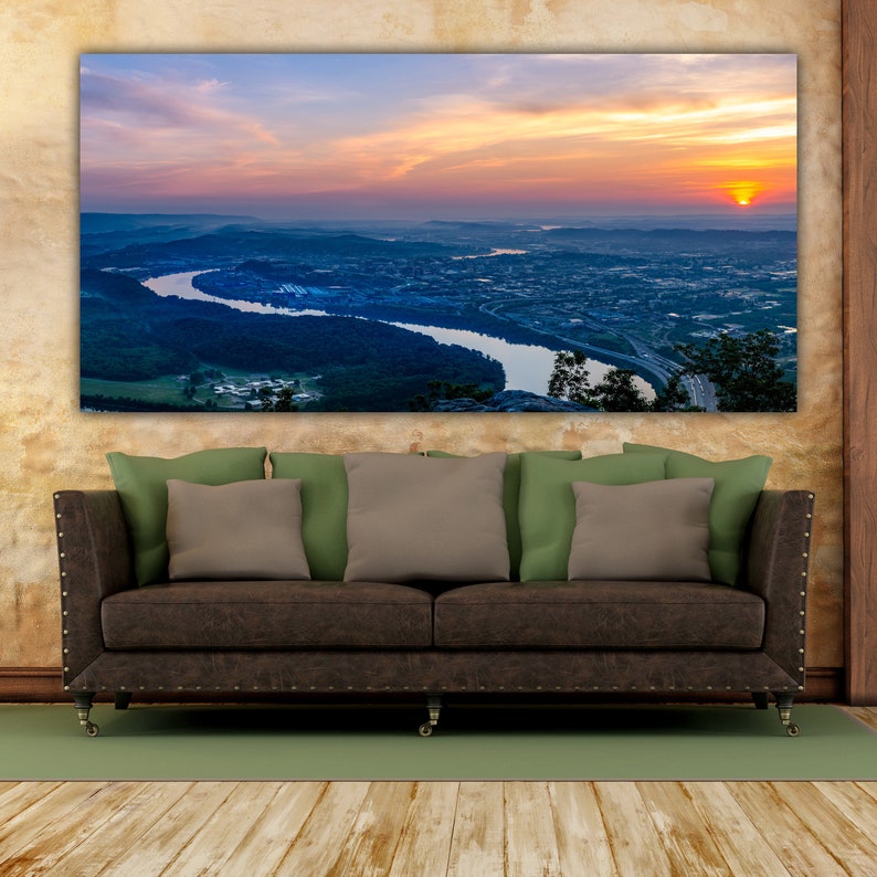 Tennessee River, Chattanooga Art, Chattanooga Wall Art, Chattanooga