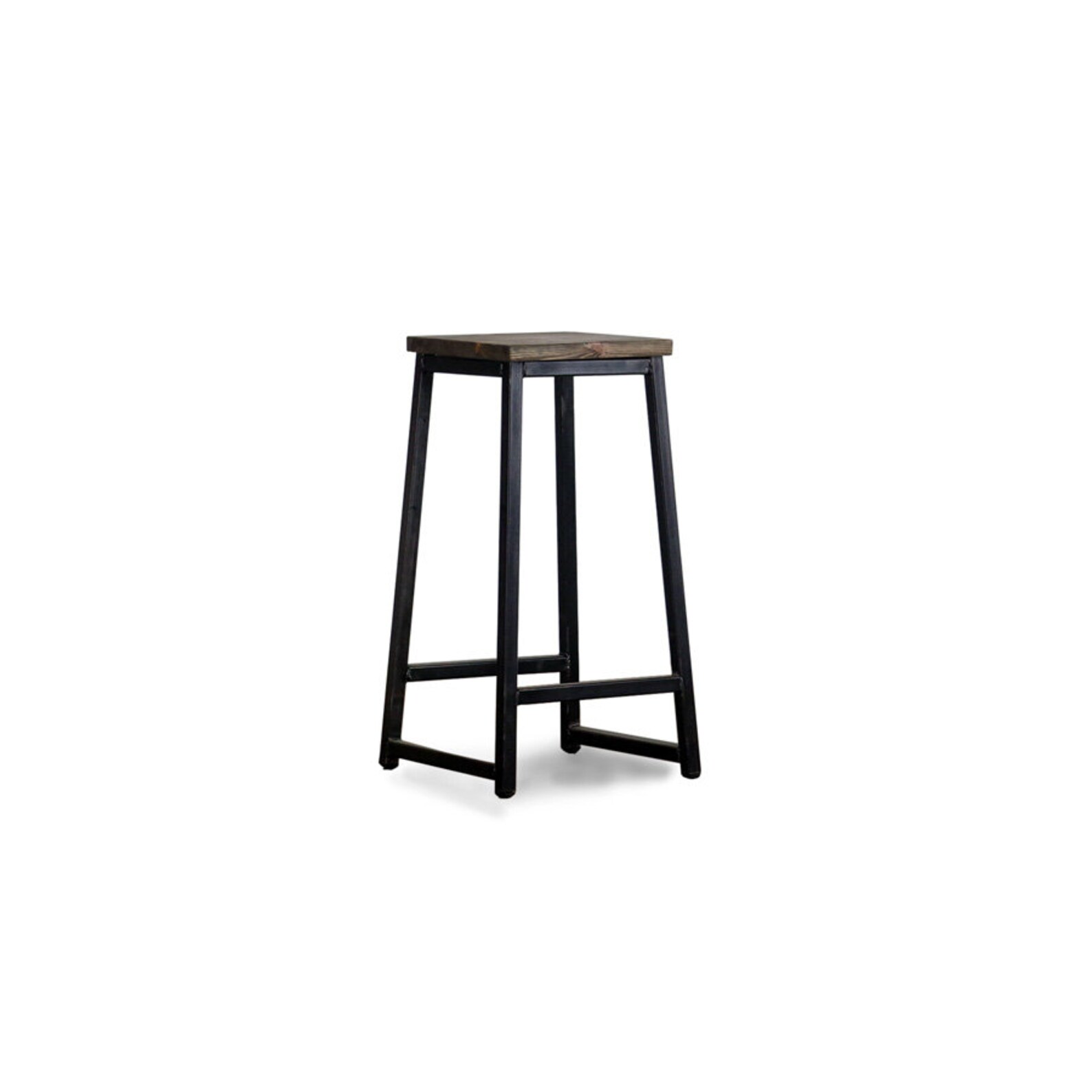 Wood and Metal Breakfast Bar Stool Kitchen Stool Similar to Etsy