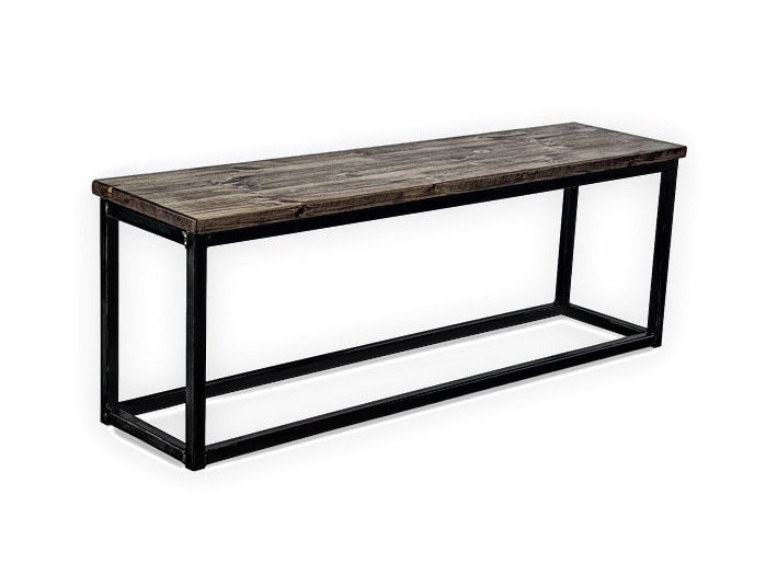 Hallway Bench Absalom Classics wood Metal Hallway Bench Etsy UK