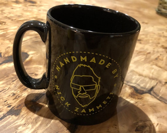 Handmade By Nick Zammeti Mug (Black)