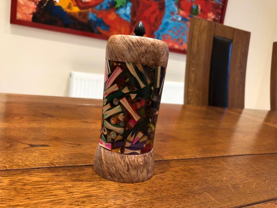 Small Pencil Pot with Black finial