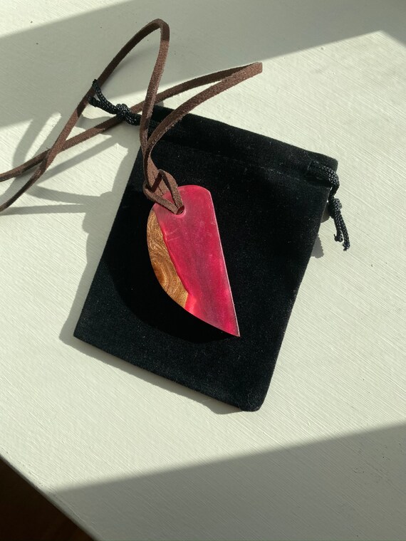 Charlie The Maker Tear Drop Pendant