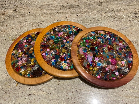 The Sequin Coaster Set