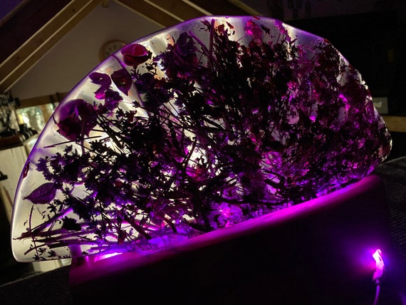 Tin Bin Lid Flower Power #024