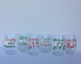 christmas wine glasses funny wine glasses humor wine glasses hostess gift girlfriend gift pollyanna wine lover gift unisex gift wine - Christmas Pollyanna christmas wine glasses funny wine glasses humor wine glasses hostess gift girlfriend gift pollyanna wine lover gift unisex gift wine - Christmas Pollyanna