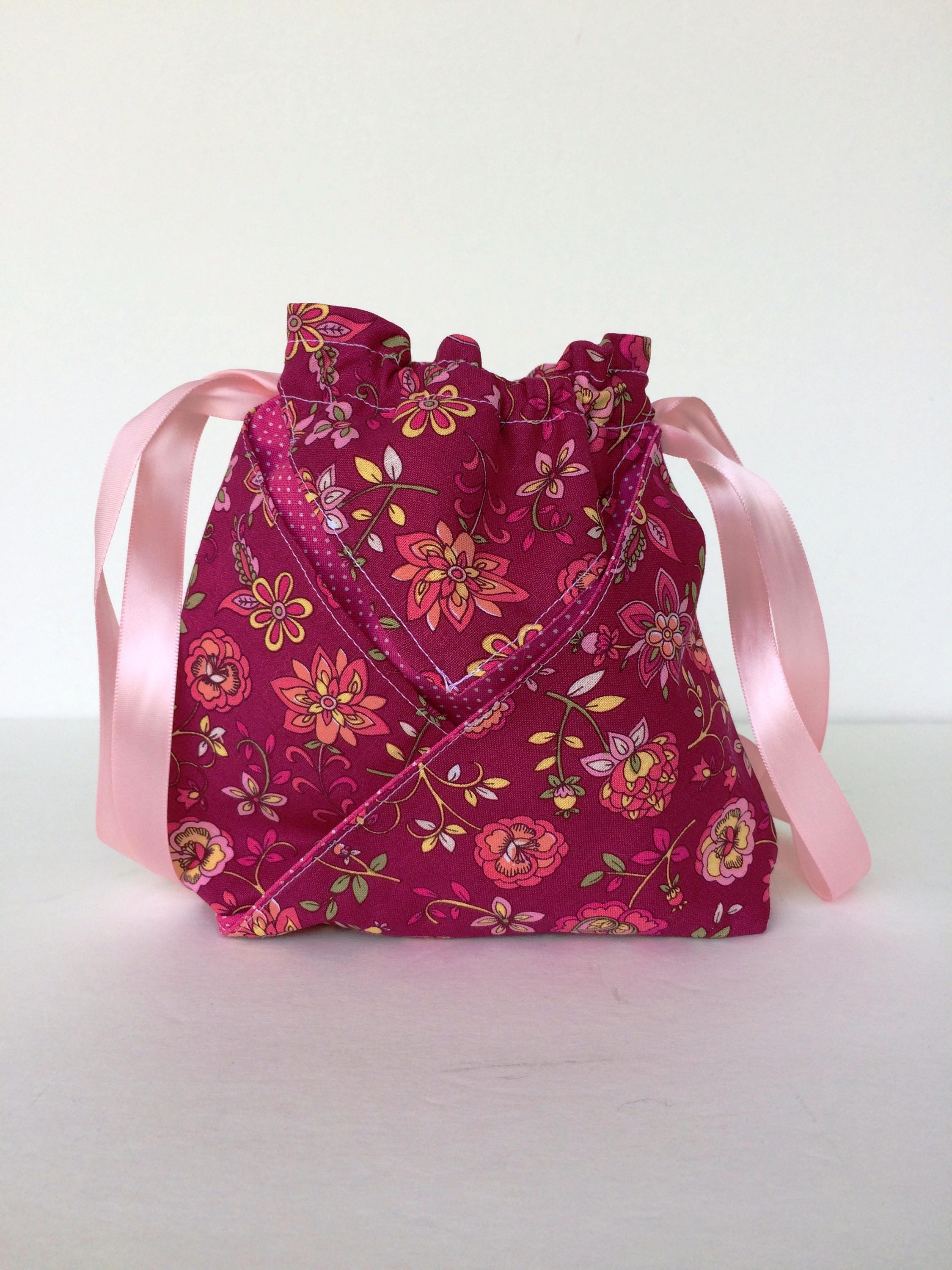 Drawstring Cosmetic Bag Cosmetic Bag Toiletry Bag Gift Bag Etsy