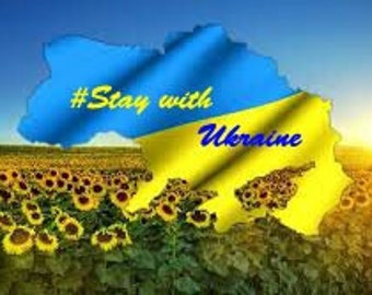 Pray for Ukraine, Stand Solidarity with Ukraine, Digital file, Ukraine flag, Ukrainian Shop Seller. Peaceful sky. God Bless Ukraine