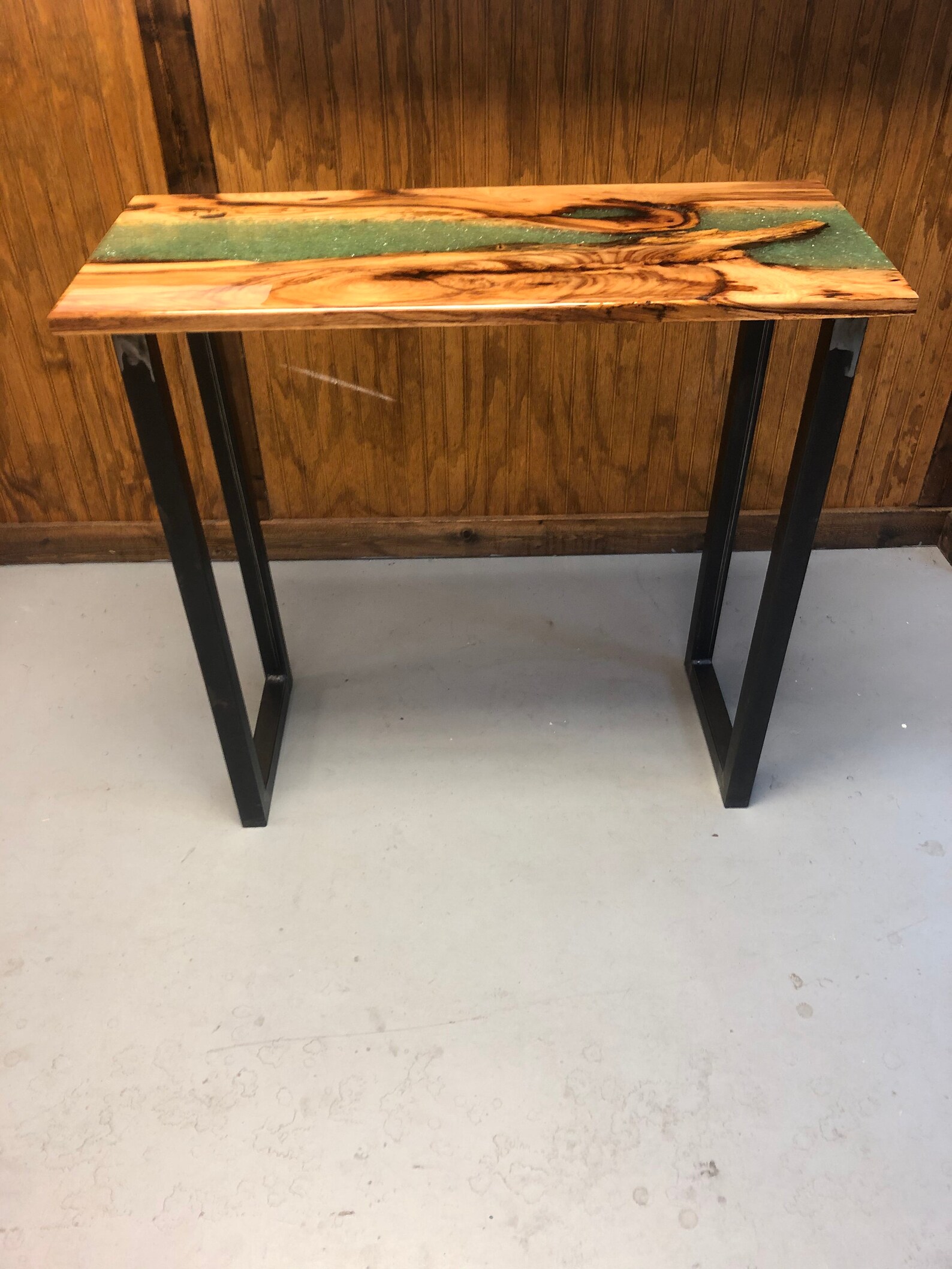 Epoxy River Table Hickory Etsy
