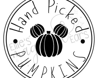 Handverlesene Kürbisse SVG , Kürbisse zum Ausdrucken , Sublimationsdruck , Sublimationsbecher , Halloween-Kürbis - PNG