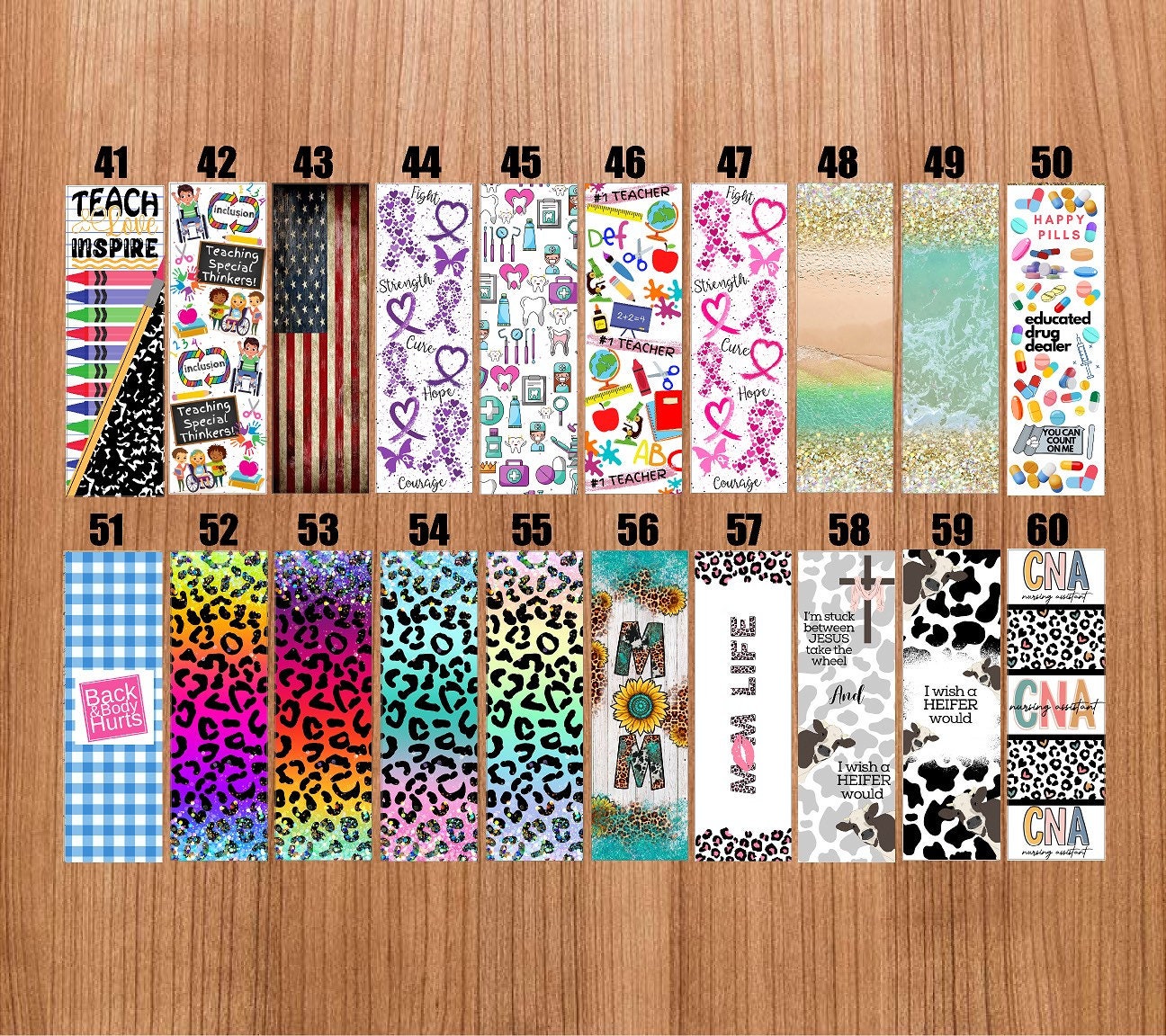 Pen Wraps Pen Wraps for BIC CLIC PENS Epoxy Planner Diy Etsy