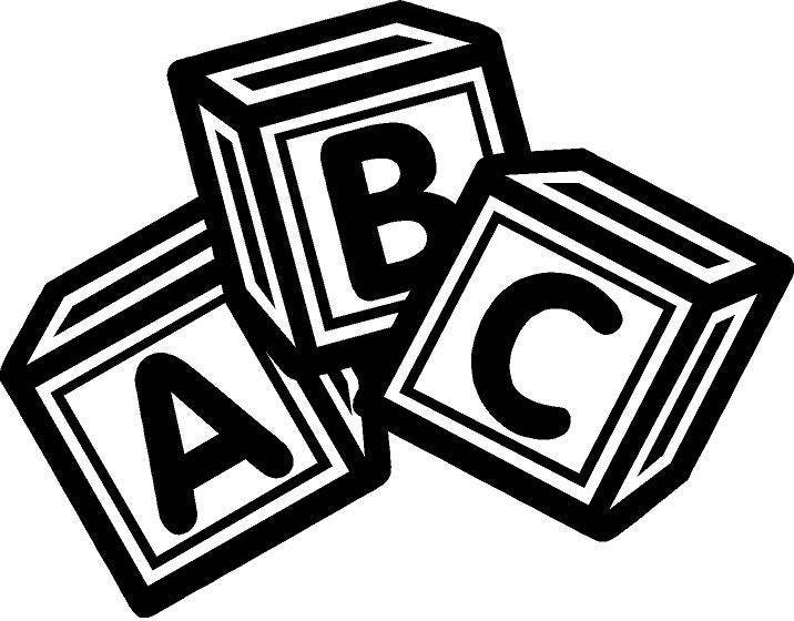 Zip File ABC Blocks | Etsy