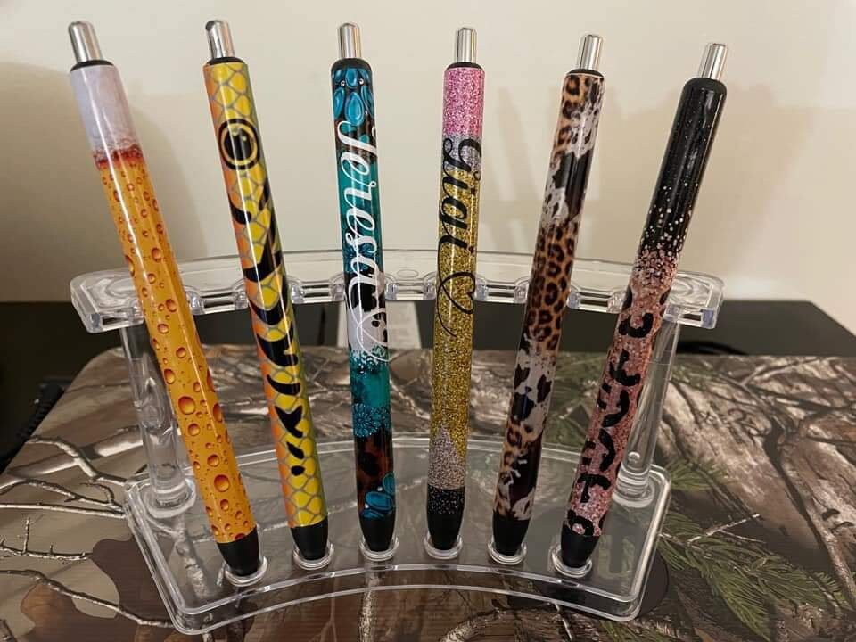 Pen Wraps for INKJOY GEL PENS Wraps Glitter Pens Epoxy Etsy