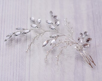 Bridal hair comb Wedding hair comb Bridal hair piece Bridal headpiece Hair accessories Wedding hair piece Hair jewelry Rhinestone hair comb