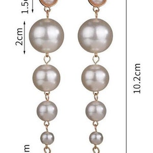 Bridal Earrings Wedding Earrings Pearl Drop Dangle Earrings Vintage