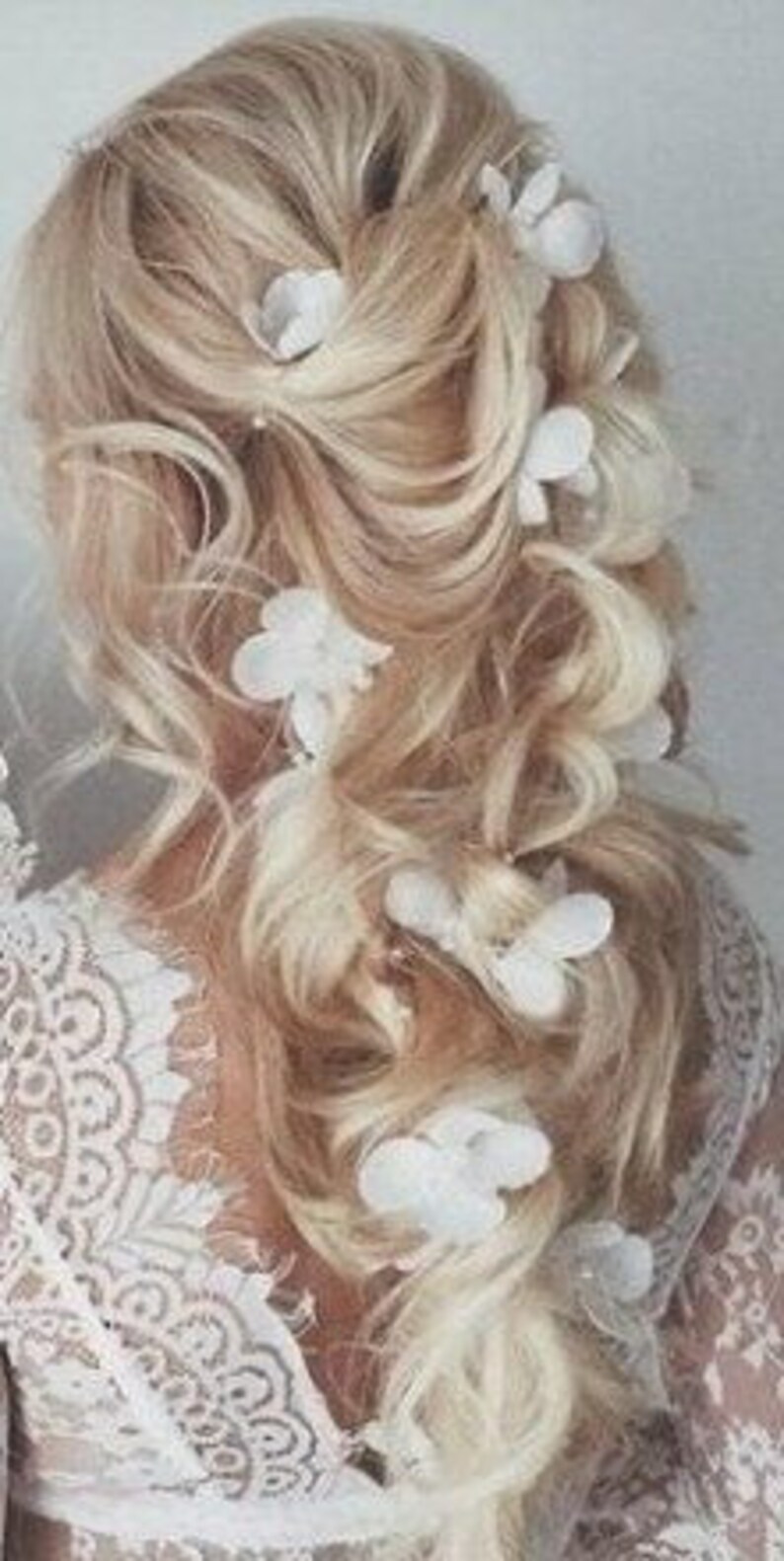 Bridal Gold Hair Vine Bridal Hair Vine Flower Long vine Crystal Hair Vine Bridal Headband White flower Wedding Hairpiece Crystal Headband