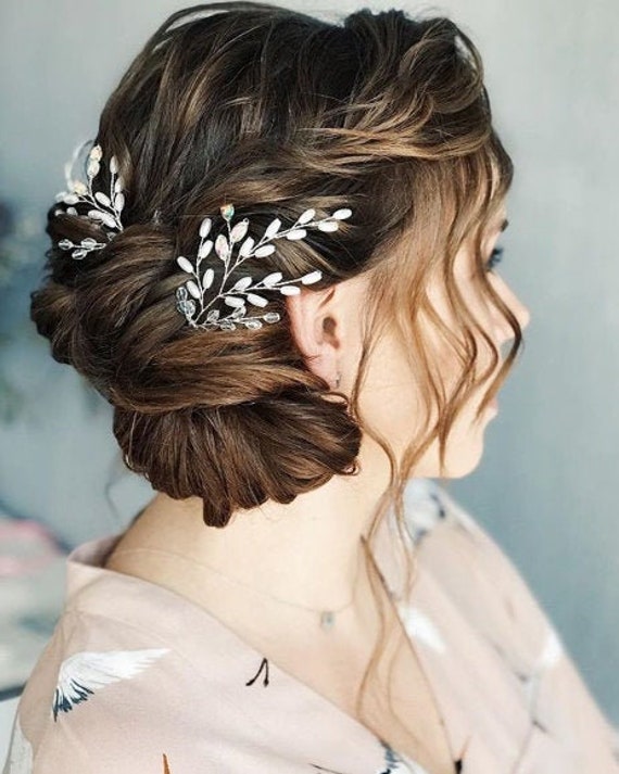 etsy bridesmaid hair accessories