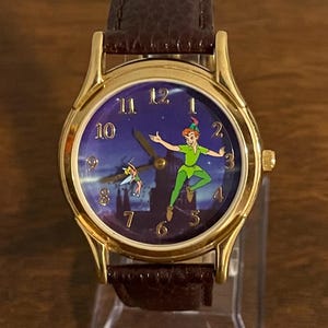 1998 ディズニーストア限定ピーターパン 45 周年記念腕時計