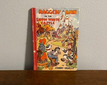 ヴィンテージ本「深い深い森のラガディ・アン」ジョニー・グルエル著