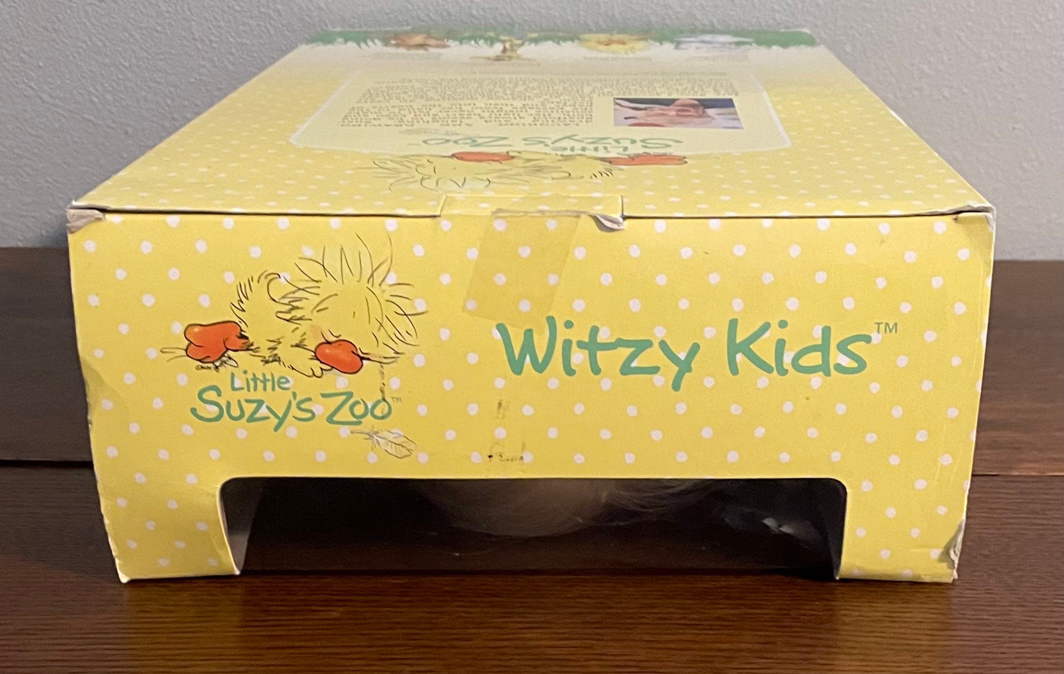 1999 Suzy's Zoo Witzy Kids Doll and Stuffed Duckling- Vintage