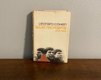 1968 First Edition, First Printing of Selected Poems 1956-1968 by Leonard Cohen- First American Edition