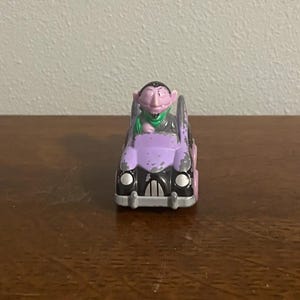 1982 Hasbro Sesame Street Count Diecast Toy Car- Vintage Sesame Street Count Von Count Toy Car- Hasbro Countmobile