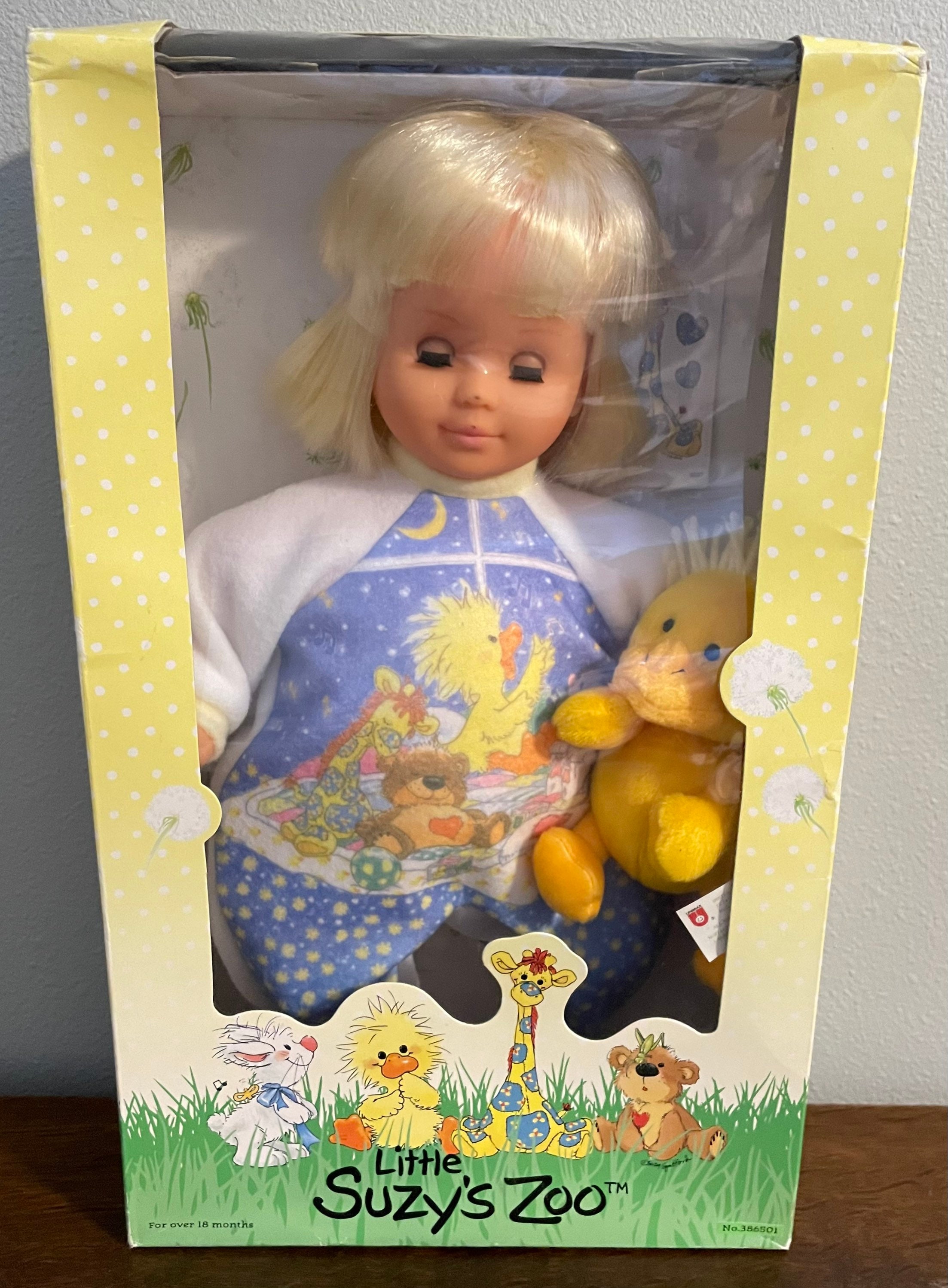1999 Suzy s Zoo Witzy Kids Doll and Stuffed Duckling Vintage Suzy s Zoo Doll in Original Box Etsy