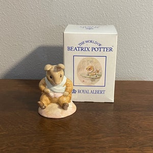 Old Mr. Bouncer- Beatrix Potter Figurine- Royal Albert, England, Copyright 1989