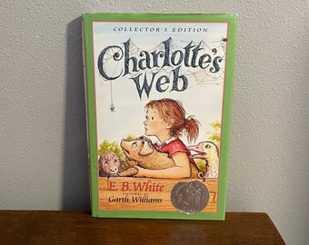 1999 Collector’s Edition of Charlotte's Web by E.B. White, with Illustrations by Garth Williams- First Edition THUS, Second Printing