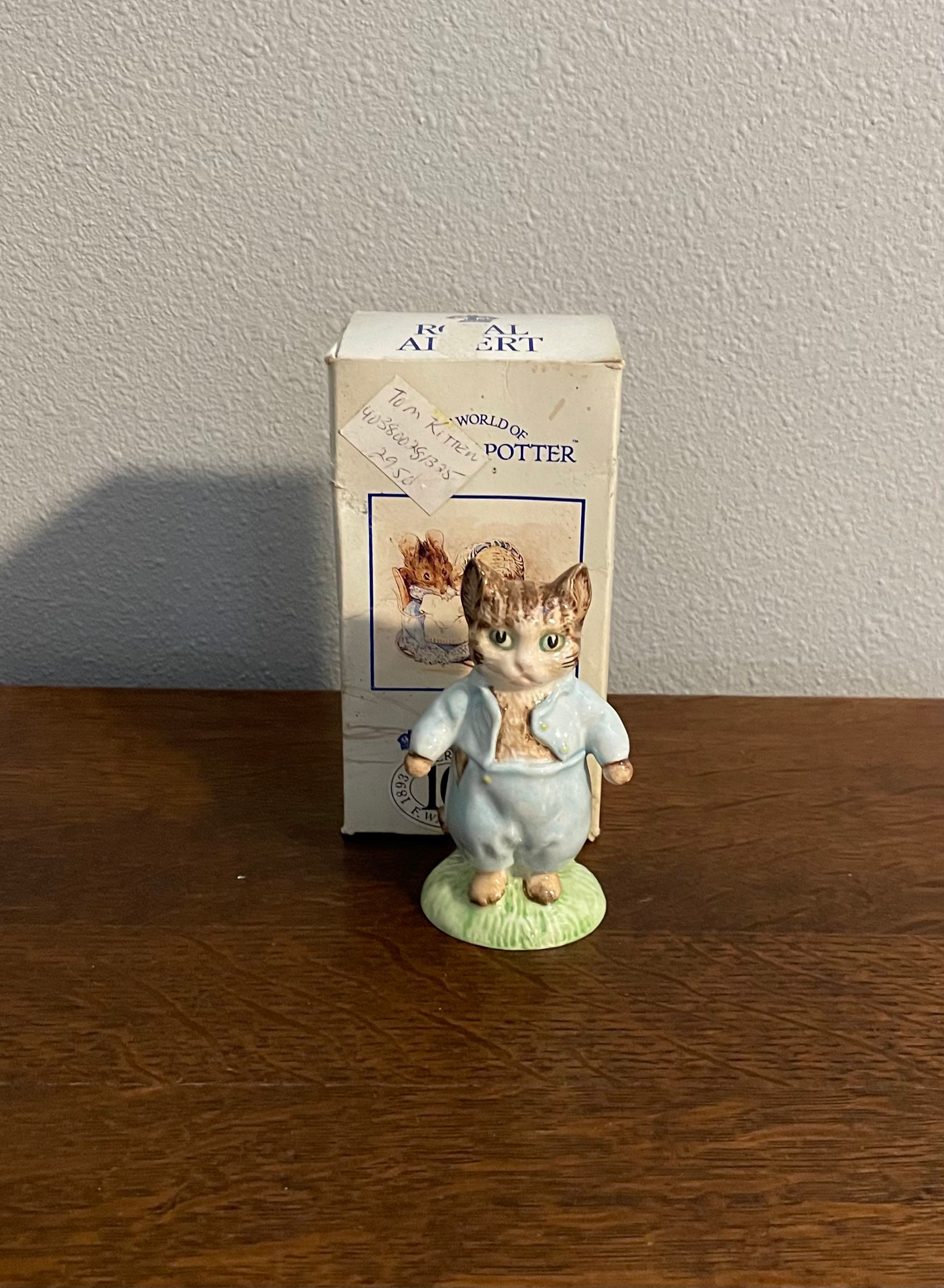 Tom Kitten- Beatrix Potter Figurine- Royal Albert, England