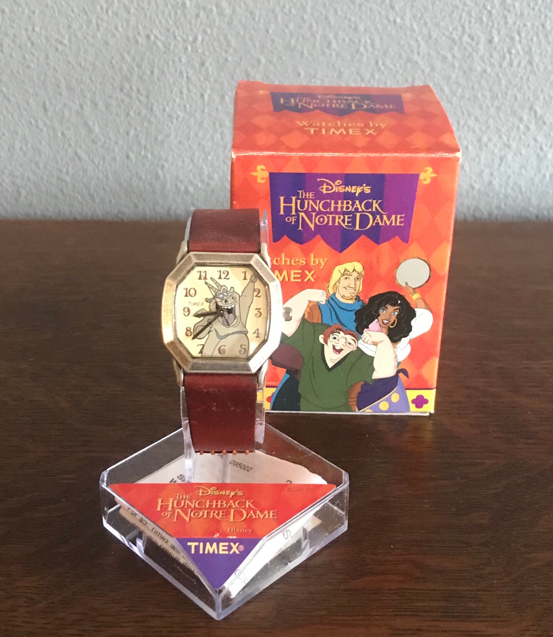 1990s Timex the Hunchback of Notre Dame Hugo Watch Vintage Disney