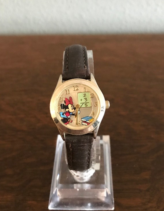 Disney Teacher Minnie Mouse Watch- Vintage Women’… - image 2