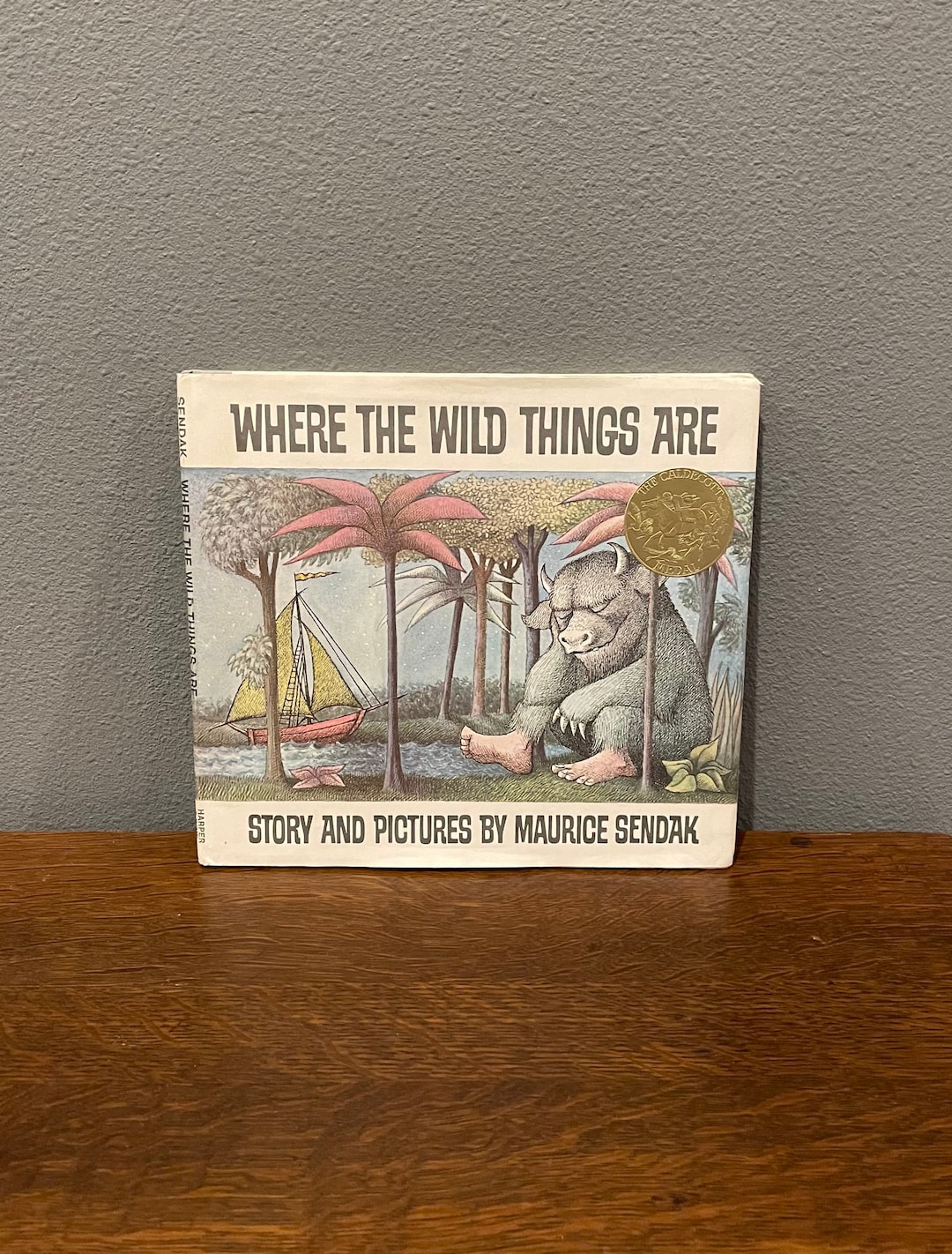 Author Inscribed 1980's Edition of Where the Wild Things Are