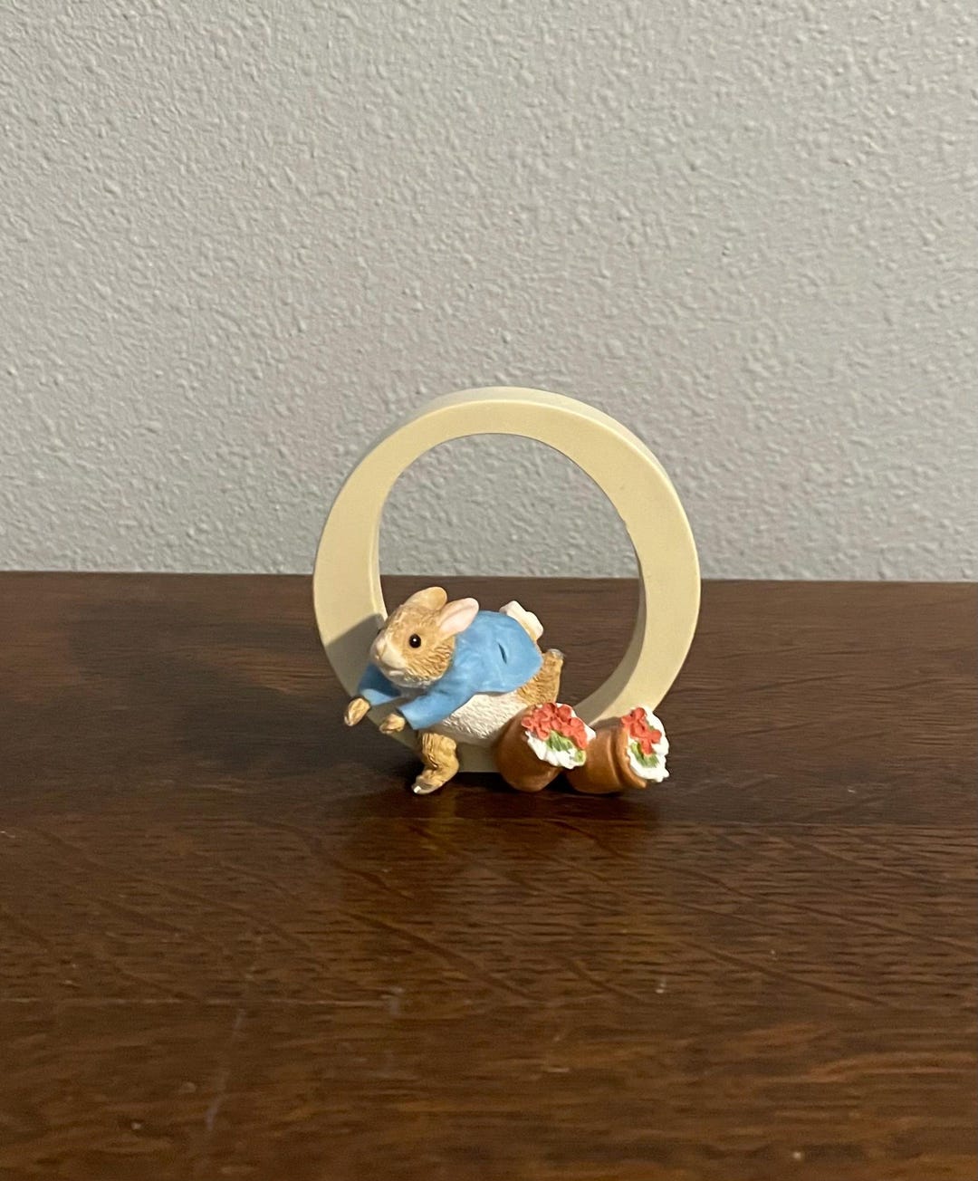 2005 Enesco Peter Rabbit Letter “O”- Vintage Beatrix Potter Alphabet ...