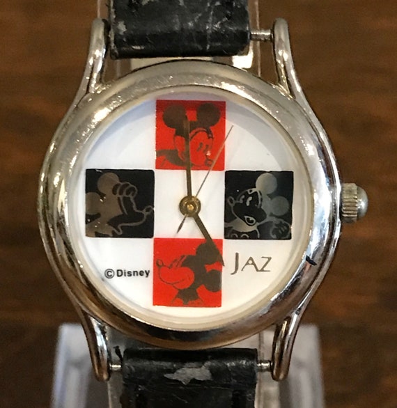 Rare Vintage Jaz ladies Disney Mickey and Minnie Mouse musical watch NEW BATTERY Rare Vintage Jaz ladies Disney Mickey and Minnie Mouse  main image 4
