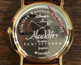 1990's Fossil Limited Edition Aladdin Genie Watch- Vintage