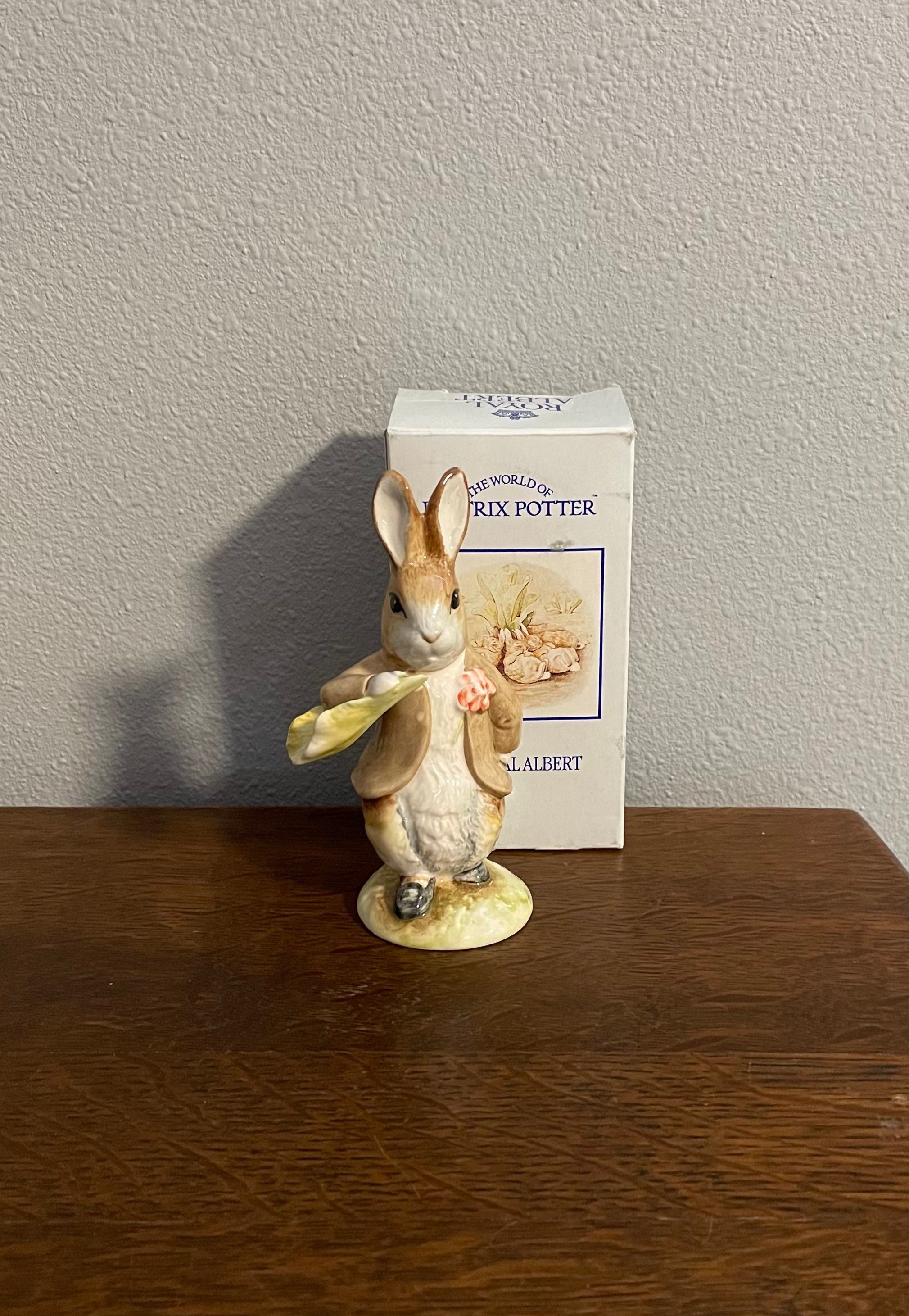 Buy Benjamin Ate a Lettuce Leaf Beatrix Potter Figurine Royal