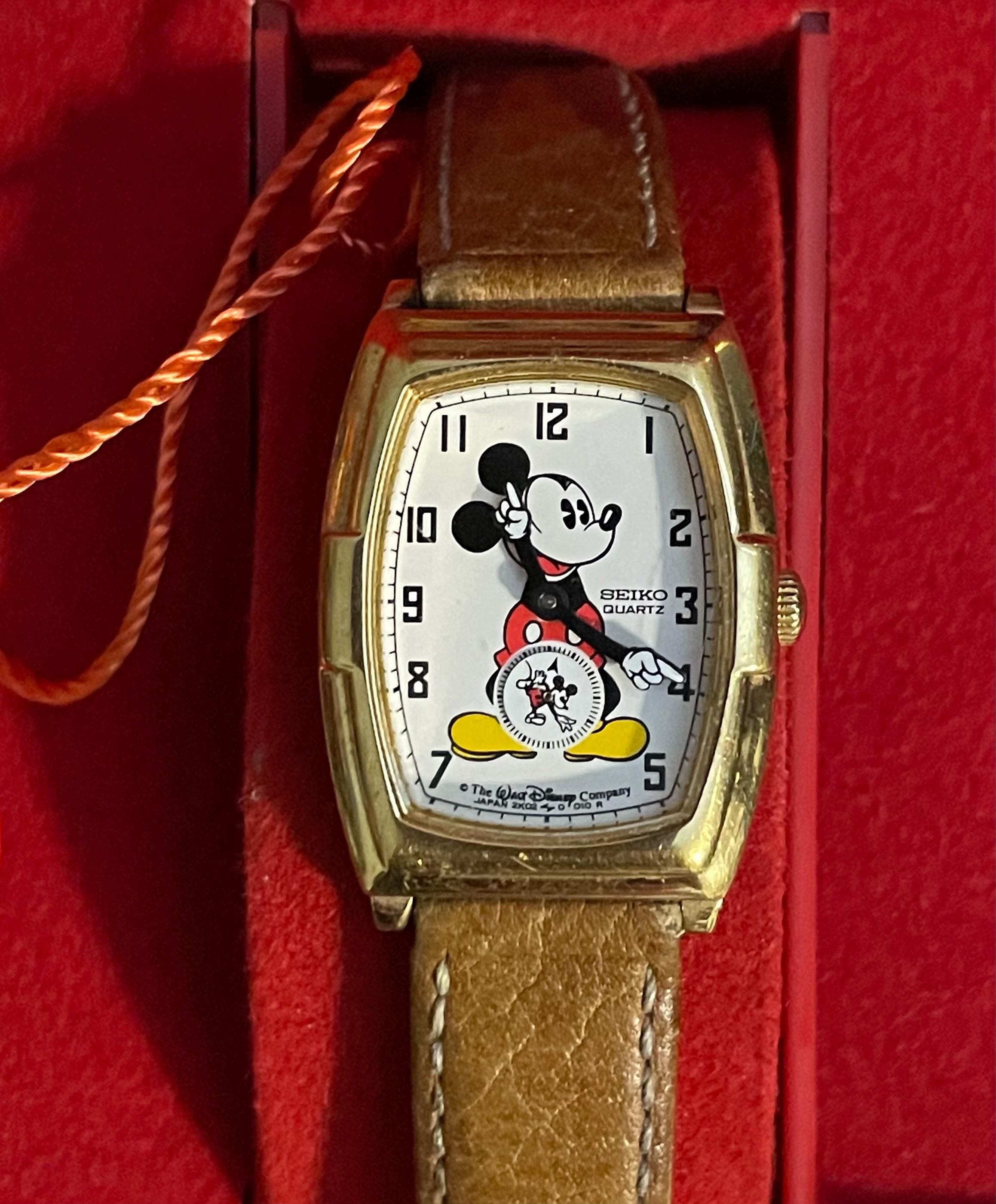 1988 Seiko Quartz Mickey Mouse Ladies Watch 60th Anniversary Seiko Mickey Mouse Ladies Watch 60th Anniversary 23X30mm(รวม  main image 4