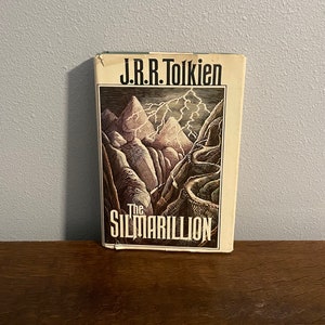 1977 Erste Ausgabe, Zweiter Druck des Silmarillion von J.R.R. Tolkien- Amerikanische Ausgabe des Silmarillion, komplett mit Karten