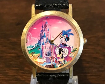 ディズニーストア マリークヮント ミニーマウス 腕時計 ディズニーストア マリークヮント ミニーマウス 腕時計