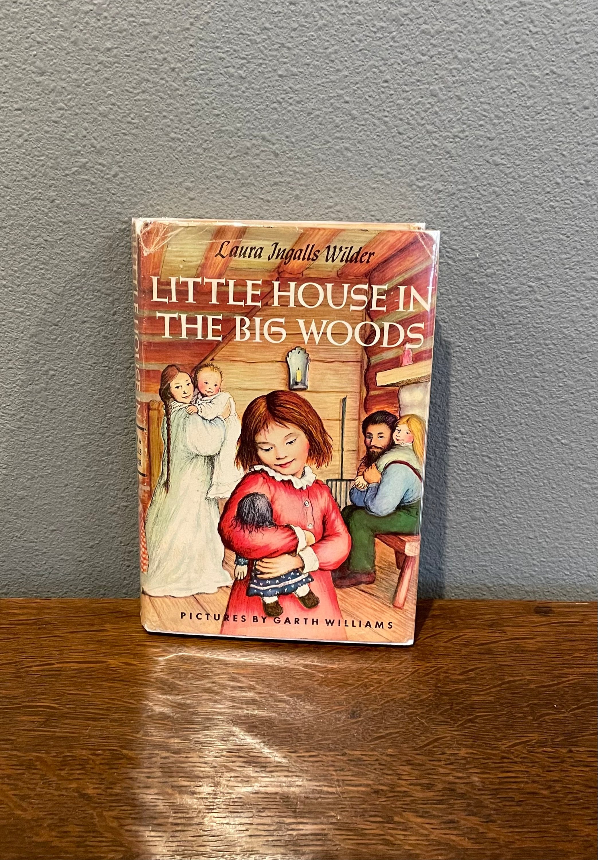 1953 Edition of Little House in the Big Woods by Laura Ingalls 