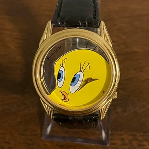 Orologio da polso Armitron double face del 1995 - Orologio unisex vintage con profilo di Topolino