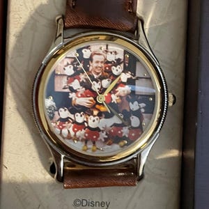 Disney Theme Parks and Resorts Exclusive Limited Edition Walt Disney and Original Mickey Mouse Doll Watch Set