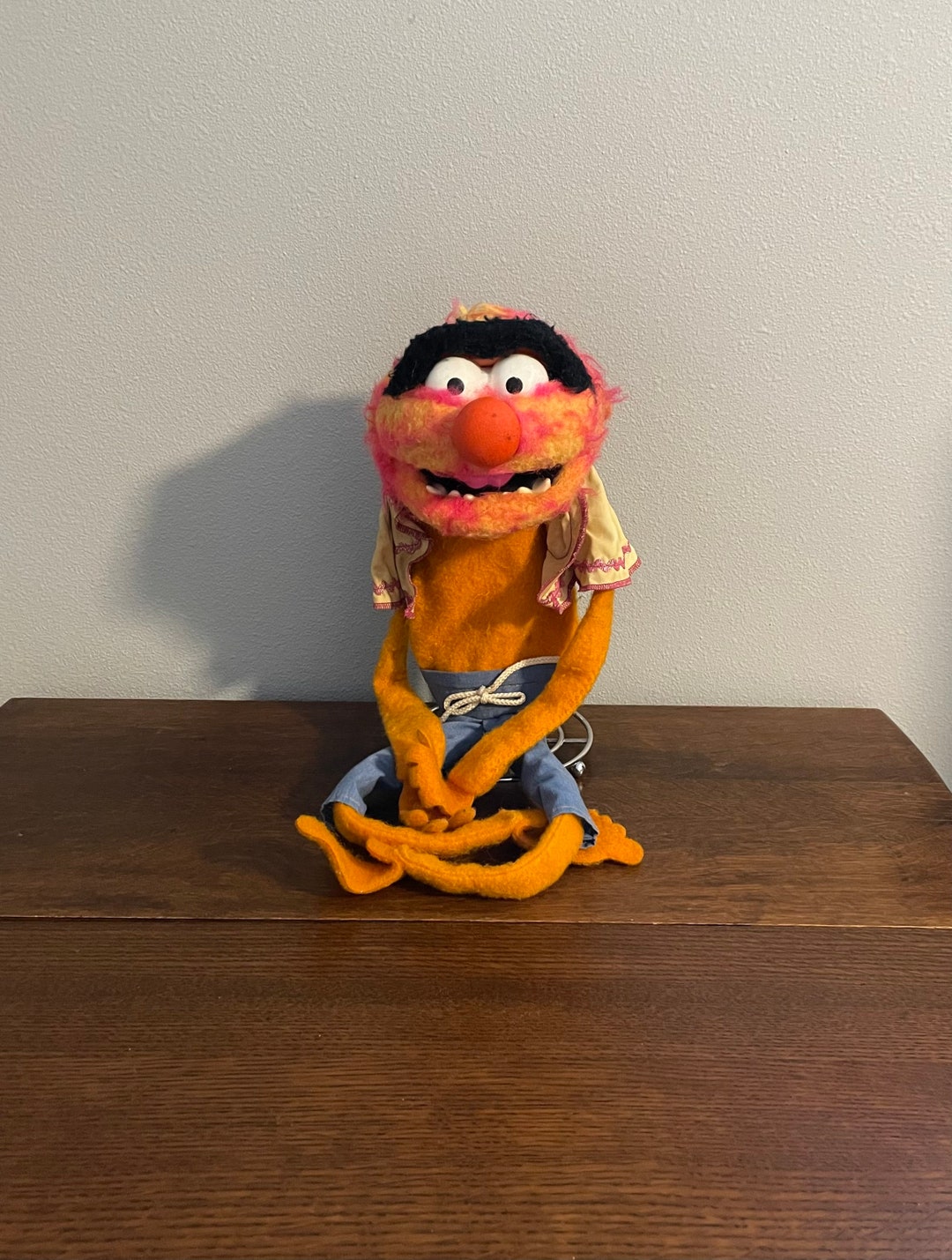 1970's Fisher Price Animal Muppet Puppet Vintage Muppet Etsy