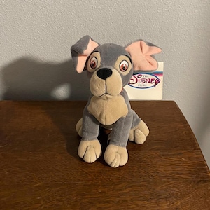 1990's Disney Store Tramp Doll- Vintage Disney Lady and the Tramp Beanbag Toy