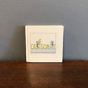 First Edition, Later Printing of CatEgory by Edward Gorey