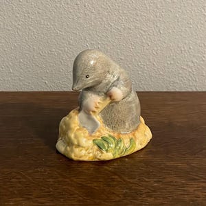 Diggory Diggory Delvet- Beatrix Potter Figurine- Royal Albert, England, Copyright 1989