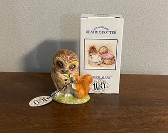 Vintage 1940s Beswick England Early Beatrix Potter Old Mr Brown