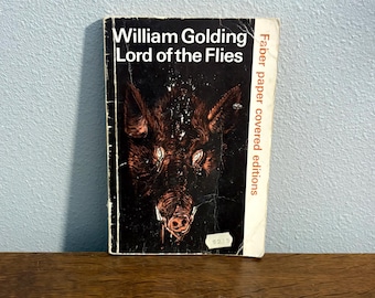 Paperback-editie 1974 van Lord of the Flies door William Golding