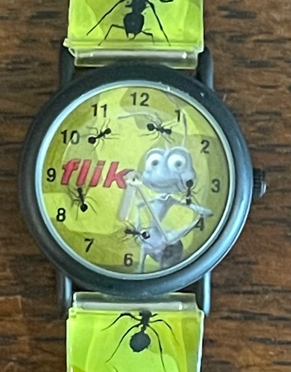 1990’s Fantasma Pixar A Bug’s Life Flik Watch- Vi… - image 7