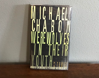 1999 Primera edición de Werewolves in Their Youth por Michael Chabon